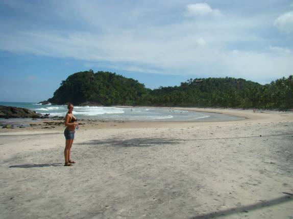 Chegando à bela Prainha, em Itacaré - BA Chegando à bela Prainha, em Itacaré - BA