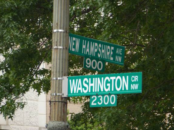 Chegando à Washington, capital dos Estados Unidos Chegando à Washington, capital dos Estados Unidos