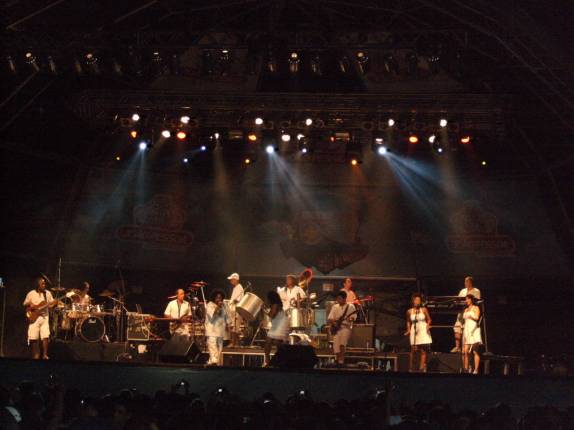 Chico Cezar sobe ao palco no show da Margareth Menezes em João Pessoa - PB Chico Cezar sobe ao palco no show da Margareth Menezes em João Pessoa - PB