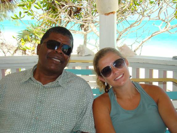Cliff, o dono da Pousada Pelicane, em North Caicos
