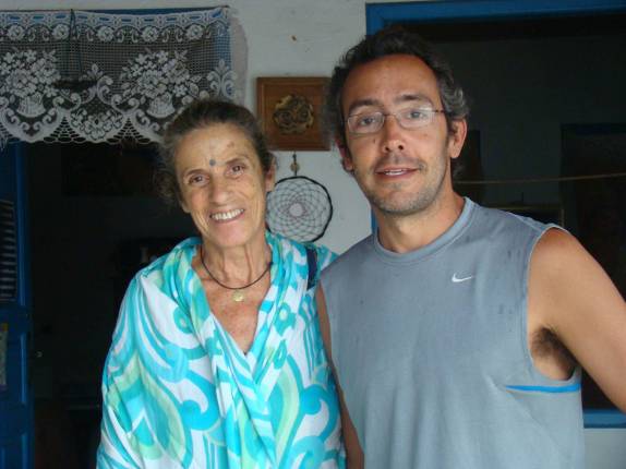 Com a Duca, em Caraíva - BA