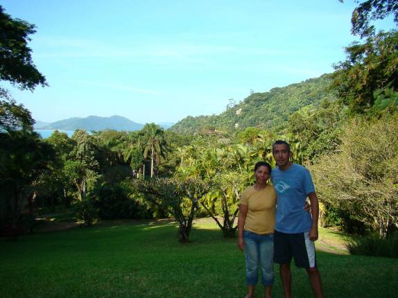 Com a Edna na casa do Sérgio em Ubatuba - SP Com a Edna na casa do Sérgio em Ubatuba - SP