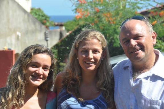 Com a Yasmim e o Paulo em Salvador - BA