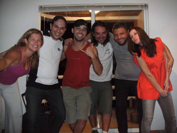 Com amigos da faculdade, em Curitiba - PR