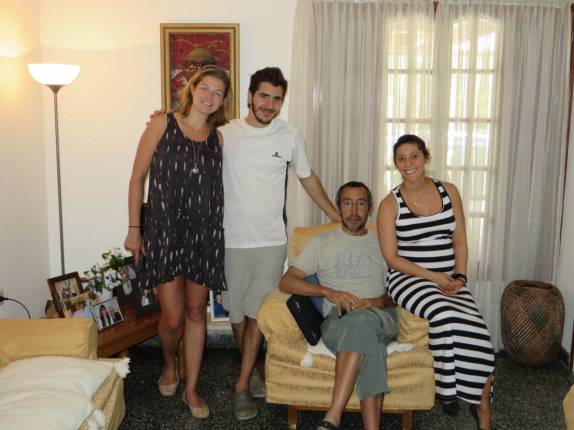 Com nossos amigos Maxi e Marianela em San Juan, na Argentina Com nossos amigos Maxi e Marianela em San Juan, na Argentina