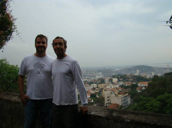 Com o Fabinho em Santa Tereza, no Rio de Janeiro - RJ Com o Fabinho em Santa Tereza, no Rio de Janeiro - RJ