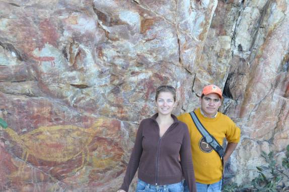 Com o Ivan, nas pinturas rupestres da Lapinha, região da Serra do Cipó - MG Com o Ivan, nas pinturas rupestres da Lapinha, região da Serra do Cipó - MG