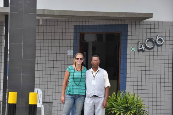 Com o James, do hotel Kalilandia, em Feira de Santana - BA Com o James, do hotel Kalilandia, em Feira de Santana - BA