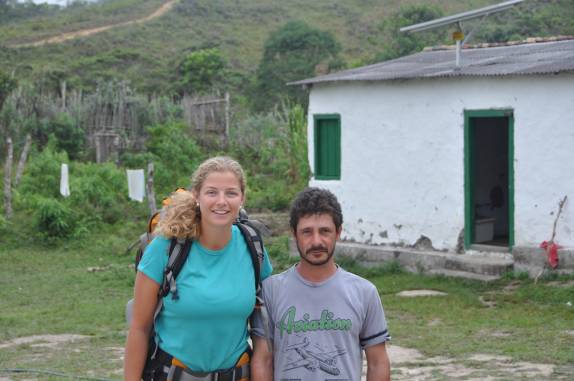 Com o João, 'proprietário' da Igrejinha, no Vale do Pati, na Chapada Diamantina - BA Com o João, 'proprietário' da Igrejinha, no Vale do Pati, na Chapada Diamantina - BA