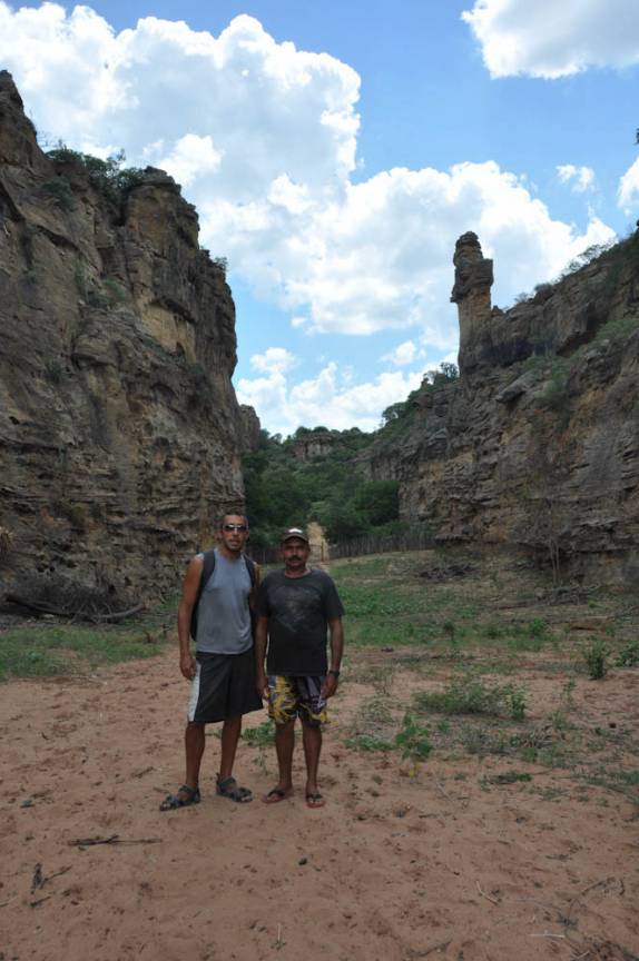 Com o Naldo no Raso da Catarina, região de Paulo Afonso - BA
