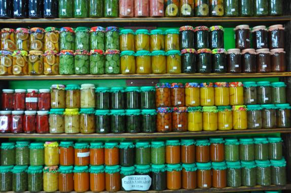 Compotas de doces em Tiradentes - MG