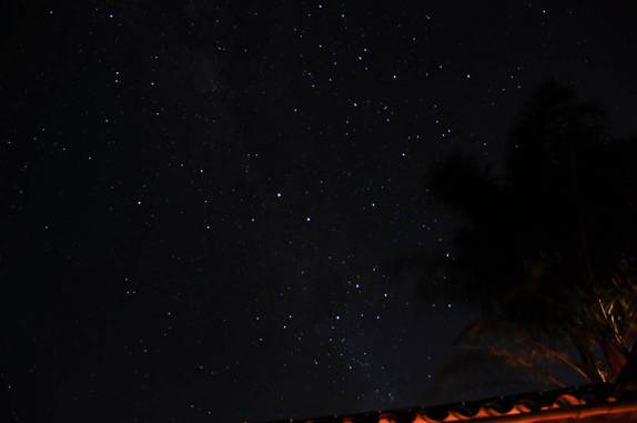 Céu estrelado no Vale do Matutu - MG