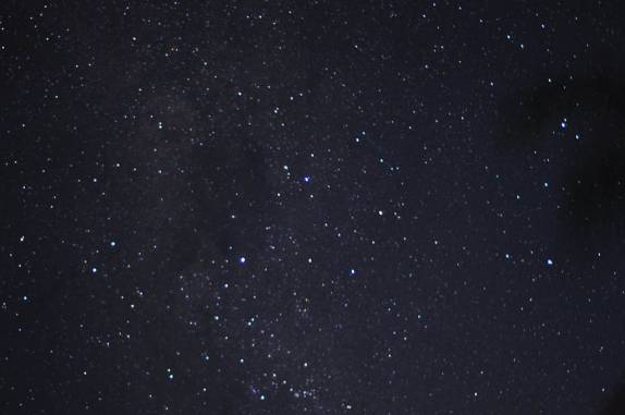 Céu estrelado no Vale do Matutu - MG