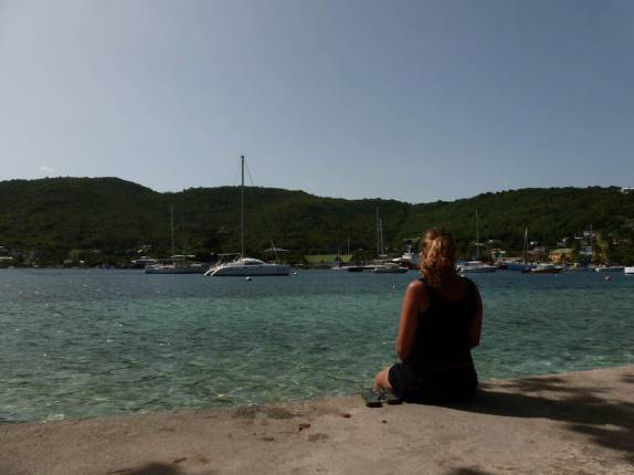 Curtindo a belíssima Port Elizabeth, em Bequia, ilha de São Vicente e Granadinas, no Caribe Curtindo a belíssima Port Elizabeth, em Bequia, ilha de São Vicente e Granadinas, no Caribe