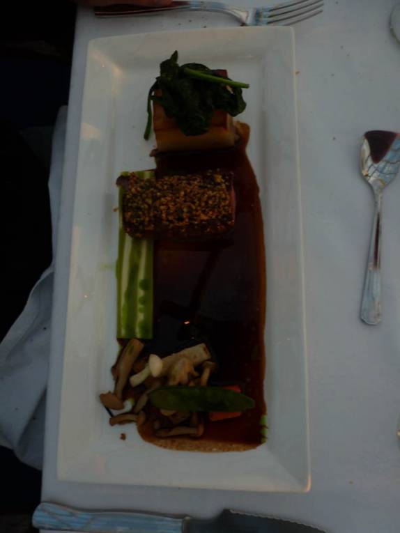 Delicioso jantar no Perlan, restaurante famoso em Reykjavik, capital da Islândia