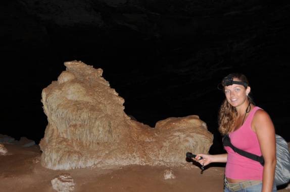 Dentro da gruta Lapa Doce, próximo à Lençóis, na Chapada Diamantina - BA