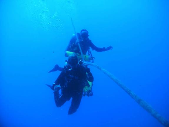 Descida para a Corveta em Fernando de Noronha - PE