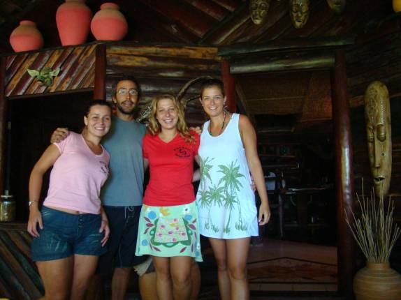 Despedida da Bianca e Rebeca, em Itacaré - BA