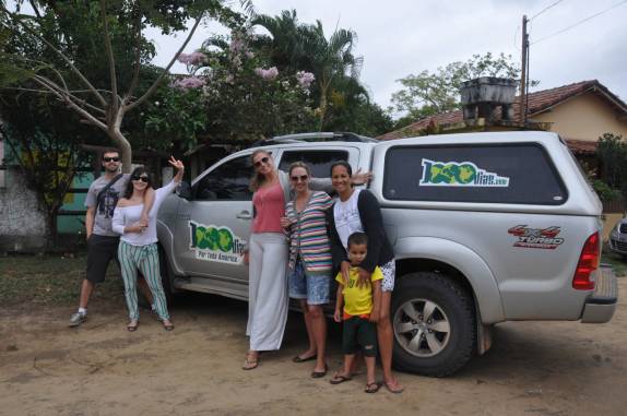 Despedida da Laura, Rafa e Ana, em Itaúnas - ES