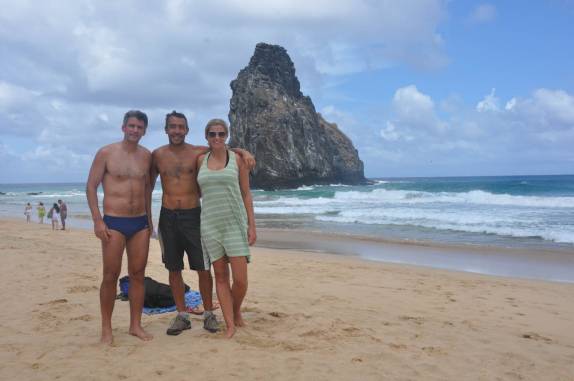 Despedida da Praia da Cacimba, em Fernando de Noronha - PE Despedida da Praia da Cacimba, em Fernando de Noronha - PE