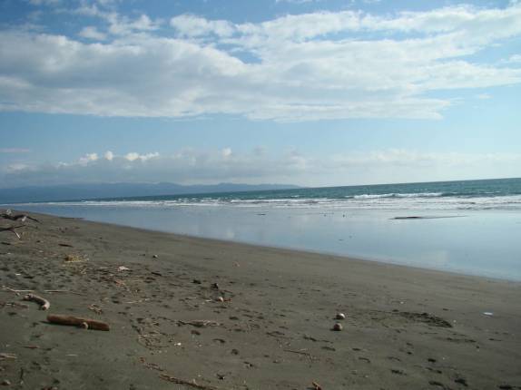 Dia de sol em Zancudo, no litoral Pacífico da Costa Rica