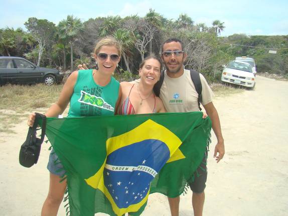 Encontro com a Carol na competição de mergulho livre no Dean's Blue Hole - Bahamas Encontro com a Carol na competição de mergulho livre no Dean's Blue Hole - Bahamas