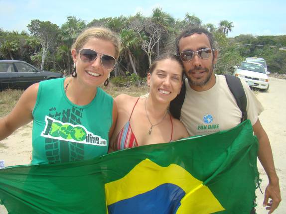 Encontro com a Carol na competição de mergulho livre no Dean's Blue Hole - Bahamas Encontro com a Carol na competição de mergulho livre no Dean's Blue Hole - Bahamas