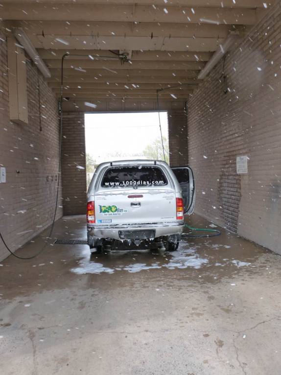 Enquanto a Fiona toma banho, cai neve em Santa Fé, no Novo México - Estados Unidos Enquanto a Fiona toma banho, cai neve em Santa Fé, no Novo México - Estados Unidos