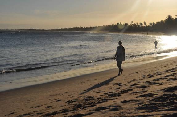 Entardecer na Praia do Forte - BA Entardecer na Praia do Forte - BA