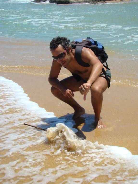 Era uma vez um castelo... (em Caraíva - BA)