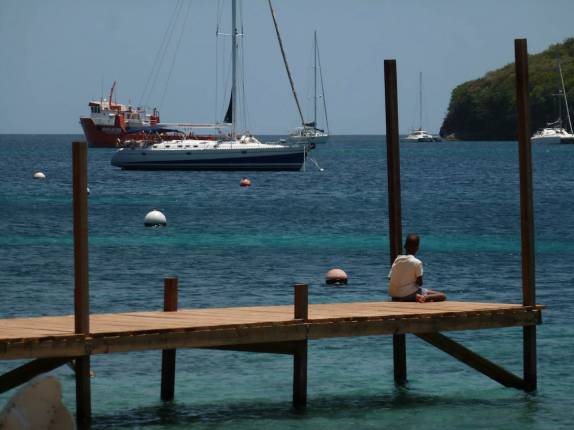 Esperando a vida passar... (em Bequia, em São Vicente e Granadinas, no sul do Caribe) Esperando a vida passar... (em Bequia, em São Vicente e Granadinas, no sul do Caribe)