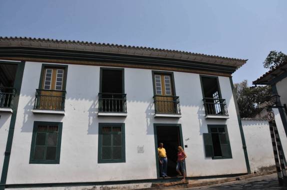 Fachada da casa de Chica da Silva em Diamantina - MG
