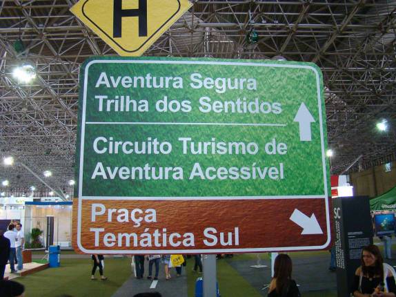 Feira de turismo no Anhembi - São Paulo Feira de turismo no Anhembi - São Paulo