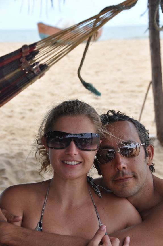 Felizes da vida, no Riacho Doce, fronteira da Bahia com Itaúnas - ES