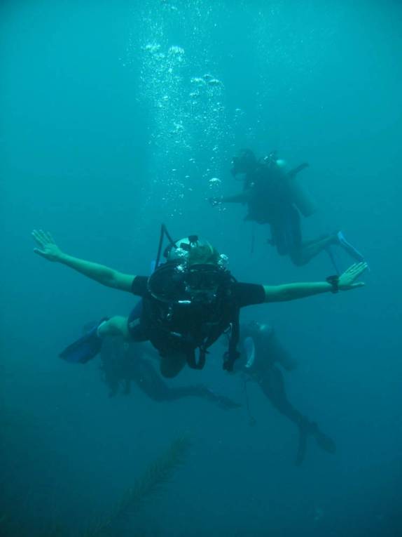 Fim de mergulho em Speyside - Tobago Fim de mergulho em Speyside - Tobago