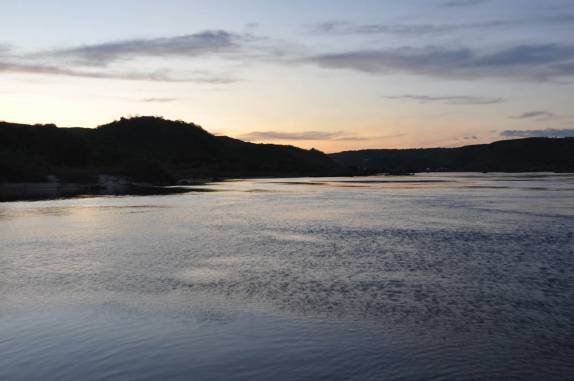 Fim de tarde no São Francisco, em Piranhas - AL