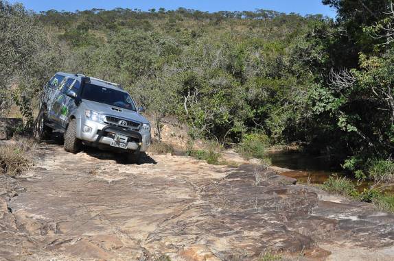 Fiona enfrentando obstáculos em Carrancas - MG