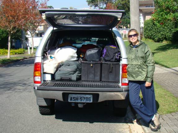 Fiona pronta para partir