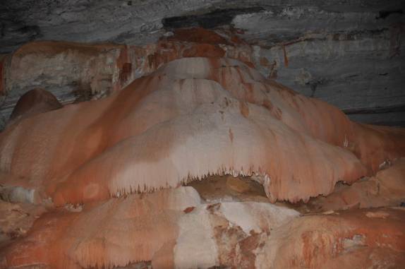 Formação dentro da gruta da Lapa Doce, próximo à Lençóis, na Chapada Diamantina - BA