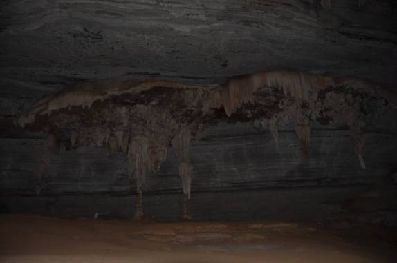 Formação do Dinossauro, dentro da Lapa Doce, próximo à Lençóis, na Chapada Diamantina - BA
