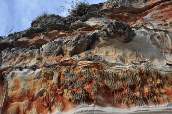 Formações coloridas de erosão vertical no Parque Nacional da Serra do Catimbau, em Buique - PE Formações coloridas de erosão vertical no Parque Nacional da Serra do Catimbau, em Buique - PE