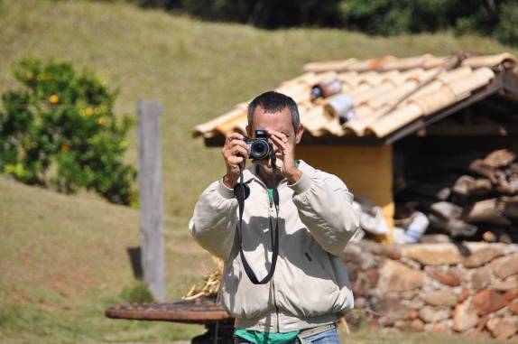 Fotografando na fazenda de Perdões - MG