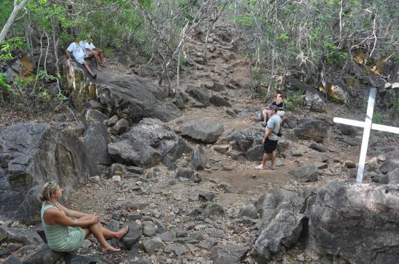 Grota do Angico, local onde Lampião e Maria Bonita foram mortos, em Canindé do São Francisco - SE