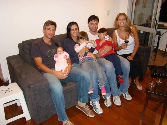 Haroldo, Poia, Gegê, Kadu e Malu