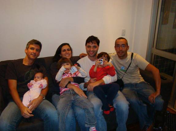 Haroldo, Poia, Gegê, Kadu e Malu