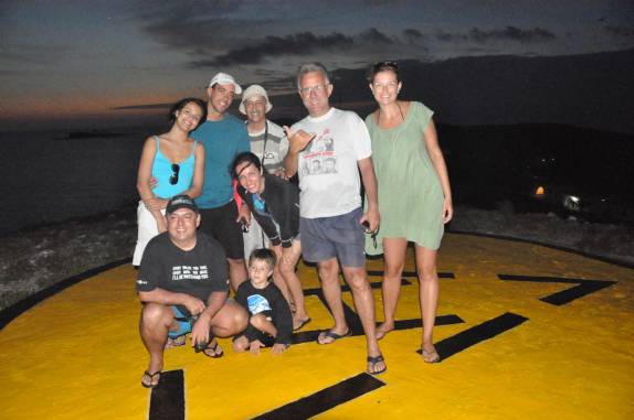 Heliporto da ilha de Santa Bárbara em Abrolhos - BA