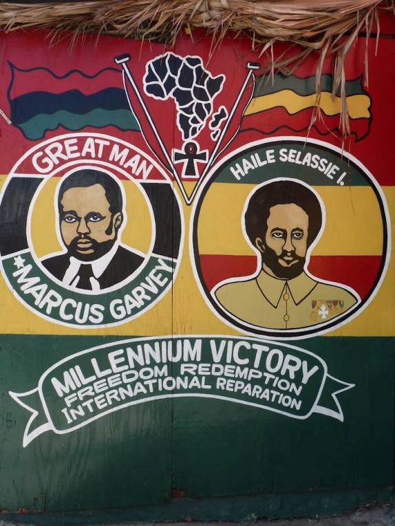 Heróis na Jamaica, incluindo o imperador da Etiópia, Haile Selassie (em Montego Bay) Heróis na Jamaica, incluindo o imperador da Etiópia, Haile Selassie (em Montego Bay)