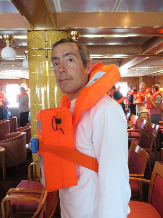 Hora de testar os sistemas e procedimentos de segurança do Sea Spirit