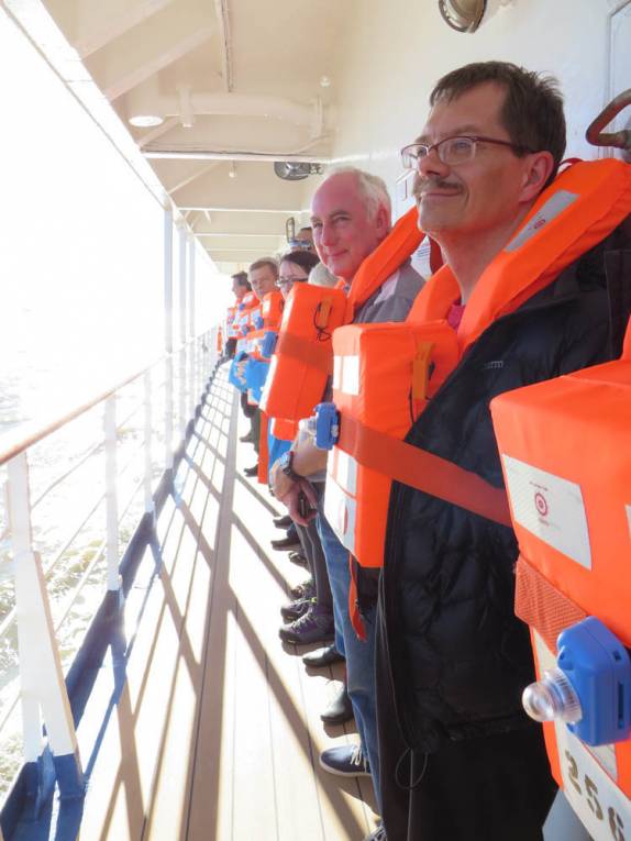 Hora de testar os sistemas e procedimentos de segurança do Sea Spirit