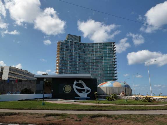 Hotel em Miramar, bairro chique de Havana - Cuba